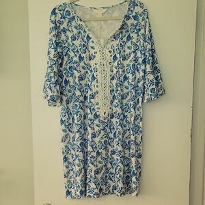 Lilly Pulitzer Blue and White Dress